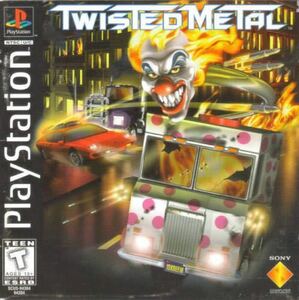 海外限定版 海外版 プレステ ツイステッドメタル Twisted Metal PS