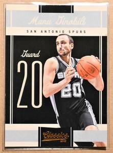 MANU GINOBILI (マヌ・ジノビリ) 2010-11 CLASSICS トレーディングカード 20 【NBA,サンアントニオ・スパーズ,SPURS】