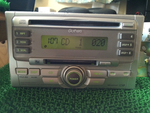 パナソニック WX-555M CD/MD 2DIN オーディオ 整備済