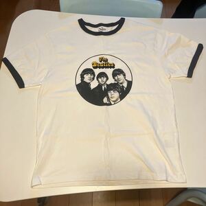 The Beatles ビートルズ リンガーTシャツ 両面プリント サイズL