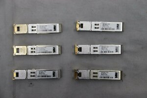 CISCO SFP-GE-T EXT 30-1421-01 SFPモジュール 6本セット