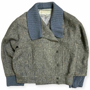 Christian Dior SPORTS VINTAGE MIX TWEED JACKET size:M