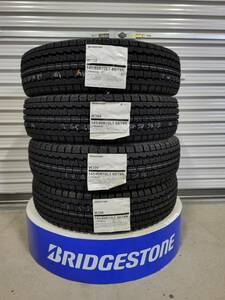 軽トラに！新品　ブリヂストン　W300 145/80R12　80/78　2023年製　4本セット！在庫あり！スタッドレスタイヤ