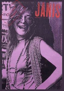 ポスター★ジャニス・ジョプリン（Janis Joplin） 1993 「JANIS」プロモポスター★ヘイト・アシュベリー/27クラブ/ウッドストック