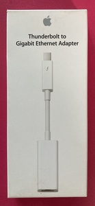 アップル純正　ギガピット　インターネット　アダプター　Thunderbolt　MD463ZM/A