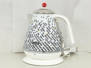 【動作保証】DeLonghi デロンギ KBO 1200J-TSC 電気ケトル 1リットル キッチン用品 家電 中古 K8724507