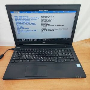 ノートパソコン NEC VKM17X-3 Core i5-8350U 1.7GHz BIOS確認済みジャンク