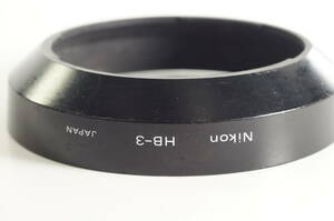 jaB★並品★NIKON HB-3 AF24-50mm F3.3-4.5D AF24-50mm F3.3-4.5 ニコン レンズフード