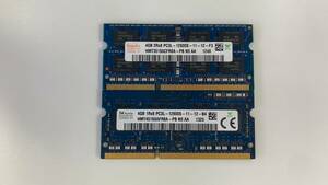 SK hynix PC3L-12800S 4GB×2枚(計8GB)
