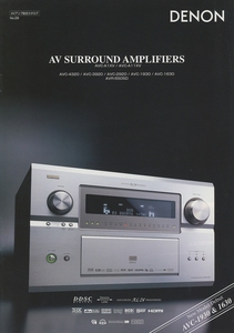 DENON 2007年1月AVアンプカタログ デノン 管0582