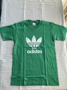 ☆新品☆アジデスTシャツ　Mサイズ 緑色　クリックポスト　M-9