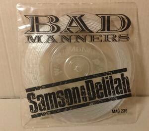 【NEOSKA 2TONE 7inch】Bad Manners / Samson & Delilah MAG 236 バッド・マナーズ ロンドンナイト クリア盤 ネオスカ