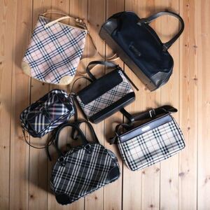 ★お買い得◆BURBERRY◆BURBERRY BLUE LABEL◆レディース　バッグ　おまとめ６点セット br07017660