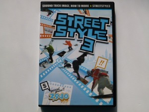 DVD STREET STYLE 3 青木玲 スノーボード グラウンドトリック / 送料込み