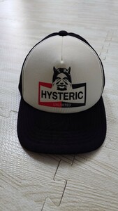 ヒステリックグラマー　HYSTERIC GLAMOUR　キャップ 帽子 メッシュキャップ 黒 ブラック　送料無料　2