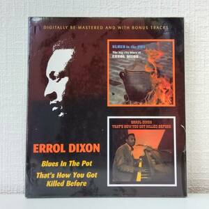 ブルースCD★ Errol Dixon エロル・ディクソン 2in1 CD 未開封品 Blues In The Pot/That