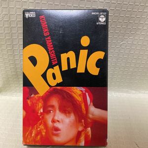 パニック　山下久美子　ライブ　歌詞カード付き　ベータ panic kumiko yamashita