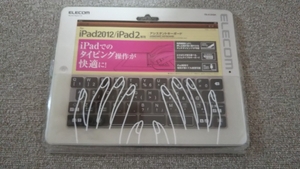値下げ!!エレコムiPad用入力補助アシスタントキーボードTB-A12KBA【新品】