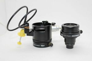 デジスコドットコム Turbo Adapter 28XWDA ニコン フィールドスコープ用 接眼レンズ ＋ TA4 ターボアダプター ＋ レリーズ #Z3394