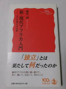 勝俣誠『新・現代アフリカ入門：人々が変える大陸』(岩波新書)