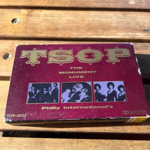 TSOP ザ・モニュメント・ライヴ　カセットテープ　中古品