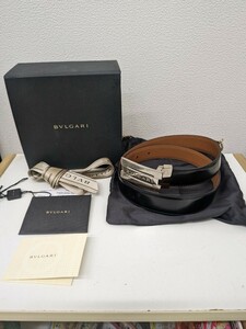 ◇BVLGARI ブルガリ バックル ベルト 服飾小物（FH5-6）