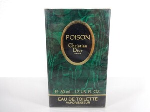 新品 未開封品 Christian Dior クリスチャン ディオール POISON プワゾン 50ml オードトワレ EDT 香水 フレグランス