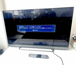 ○ TOSHIBA REGZA 40V30 液晶カラーテレビ 40型 東芝 レグザ リモコン付き 家電 テレビ