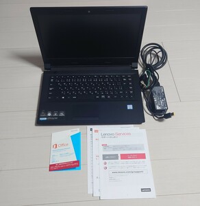 【ノートパソコン（レノボ）オフィスつき】Lenovo B41 - 80LG000JJP - ブラック