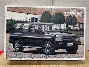 【絶版・希少】1/24 アオシマ THE RVシリーズ 10　日産 テラノ 4ドア V6-3000 R3M 019191 / NISSAN TERRANO 