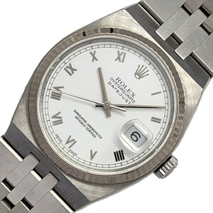 ロレックス ROLEX デイトジャスト 17014 ホワイト K18WG/SS 腕時計 メンズ 中古