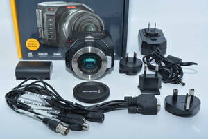 【極上品】 Blackmagic Design シネマカメラ Blackmagic Micro Cinema Camera マイクロフォーサーズマウント フルHD対応　#6712