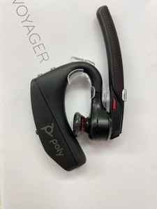 C59 美品中古 poly plantronics プラントロニクス Bluetooth ワイヤレスヘッドセット Voyager 5200 テレワーク ドライバー 在宅 高音質