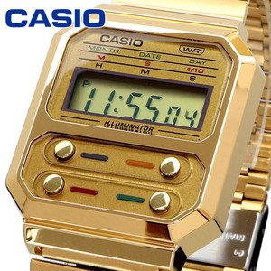 CASIO カシオ 腕時計 メンズ レディース チープカシオ チプカシ 海外モデル F-100復刻モデル デジタル A100WEG-9A