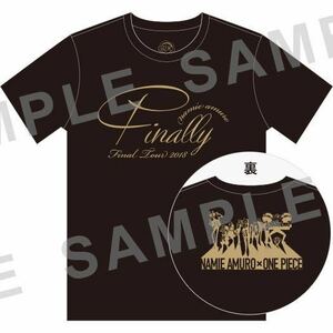 安室奈美恵 ワンピース ONE PIECE コラボ ツアーTシャツ 黒 black Mサイズ Finally オムニ セブンネットショッピング