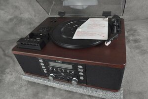 TEAC ティアック LP-R560K ターンテーブル/カセット付CDレコーダー ★F