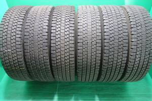 L1439-22 送料無料 225/80R17.5 123/121L スタッドレス LT 6本セット TOYO M929 Premium 8分山 溝たっぷり 2022年製 ライトトラック 4ｔ