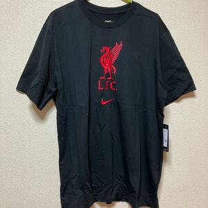 新品 未使用 黒タグ NIKE nike evergreen liverpool リバプール 20/21 EVERGREEN CR Tシャツ XXL CZ8183-010 メンズ 半袖