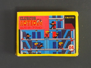 レア物 昭和レトロ コスモス 任天堂 Nintendo ファミコン消しゴム タイトー TAITO エレベーターアクション ELEVATOR ACTION 管理No.12339