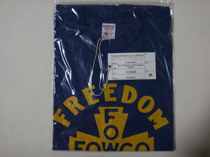 FREEWHEELERS ( フリーホイーラーズ ) Tシャツ 「FOWCO」 sizeM　BLUEBERRY/ブルーベリー