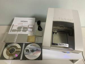 【廃盤品】Roland メタルプリンター 刻印器 METAZA MPX-70 取扱説明書 付属品あり J