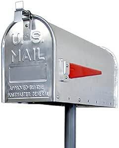 life_mart アメリカンポスト U.S. メールボックス ポールスタンド付き 郵便ポスト 郵便受け メールボック スタン