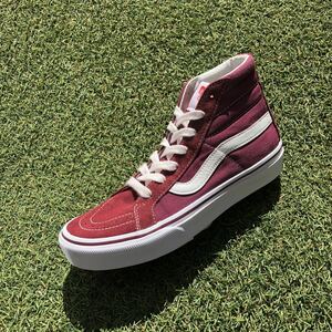 美品23.5 VANS SK8-HI OG ヴァンズ スケートハイ E777