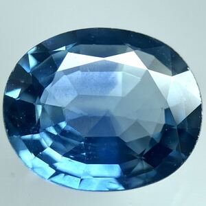 1.3ctUP!!［天然サファイア1.335ct］A 約7.6×6.4mm ルース 裸石 sapphire コランダム corundum 宝石 ジュエリー DA0/DA0 テEA6