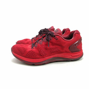 s■【27cm】ナイキ/Nike x Undercover Gyakusou Lunarglide+ 5 JP スニーカー 626770-665■赤/MENS/3【中古】