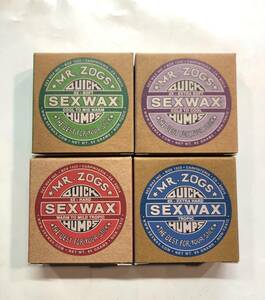 SEX WAX Quick Humps種類を選べる4個セット サーフィンワックス