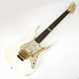 092s☆FERNANDES フェルナンデス LA-80KK ホワイト エレキギター ※中古