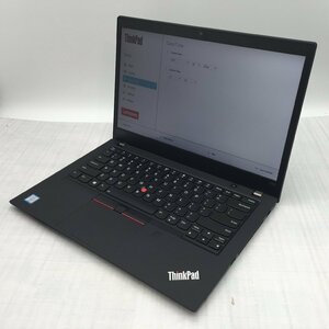 Lenovo ThinkPad T490 20N3-S7762C Core i7 8665U 1.90GHz/16GB/なし 〔B0811〕
