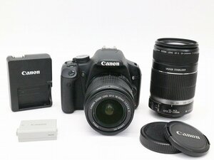 ●○【総シャッター数5200回以下】Canon EOS Kiss X3 ダブルズームキット デジタル一眼レフカメラ EFマウント キャノン○●025343001○●