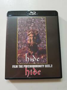 【中古BD Blu-ray ブルーレイディスク FILM THE PSYCHOMMUNITY REEL.2/hide】